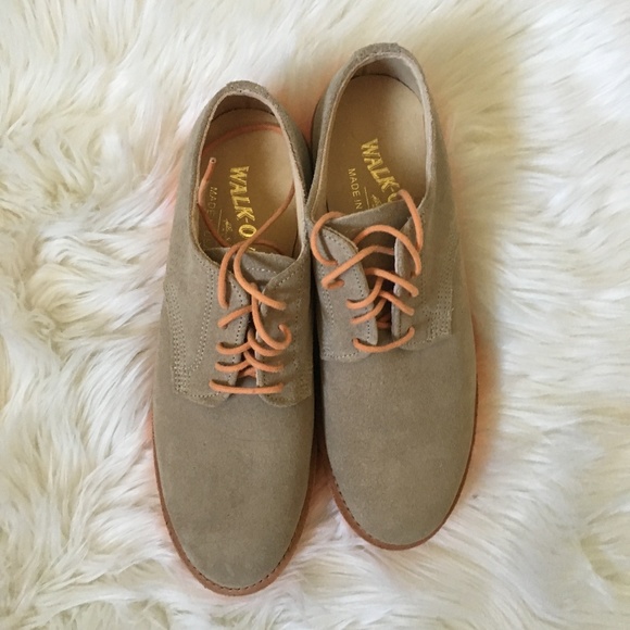 walk-over suede leather lace-up shoes - Picture 2 of 8